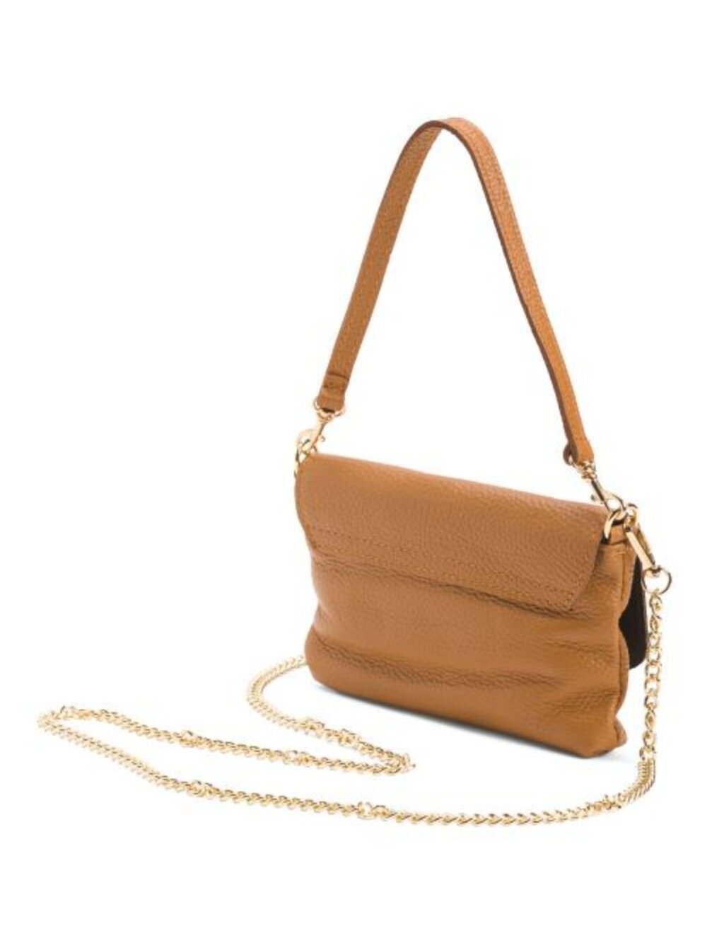 MARLON Made In Italy Leather Wristlet Pochette - Picture 3 of 4